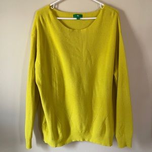 NWOT yellow sweater